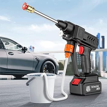 Cordless High-Pressure Washer Gun