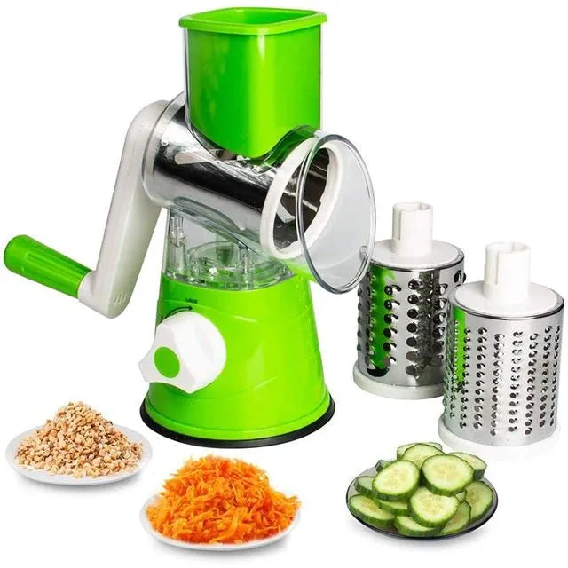 3-in-1 Rotary Drum Grater