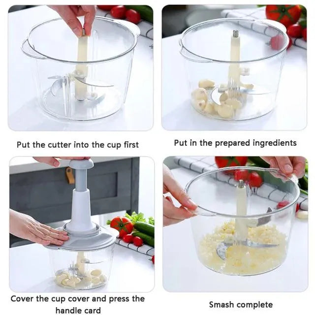 2L Manual Food Chopper
