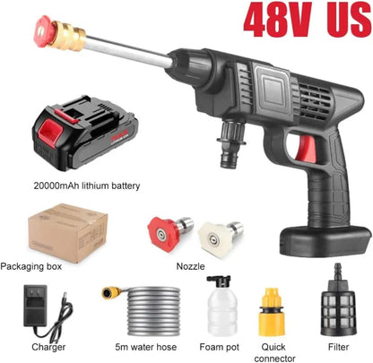 Cordless High-Pressure Washer Gun