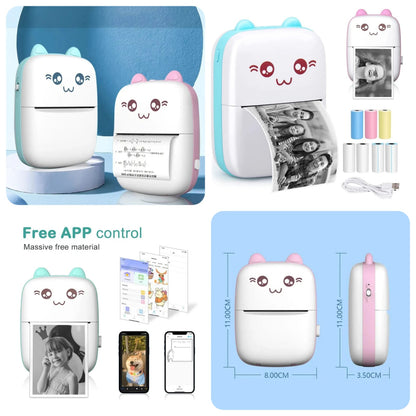 Mini Portable Thermal Printer