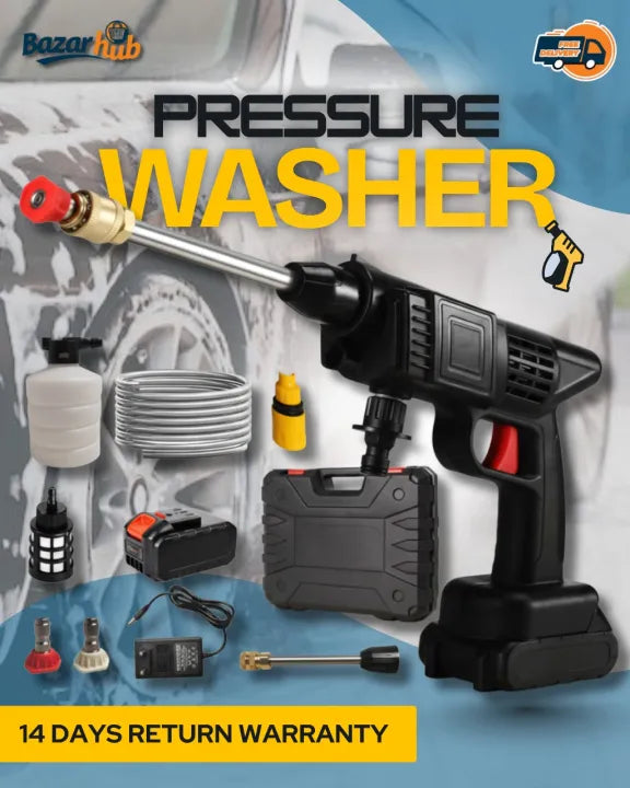Cordless High-Pressure Washer Gun